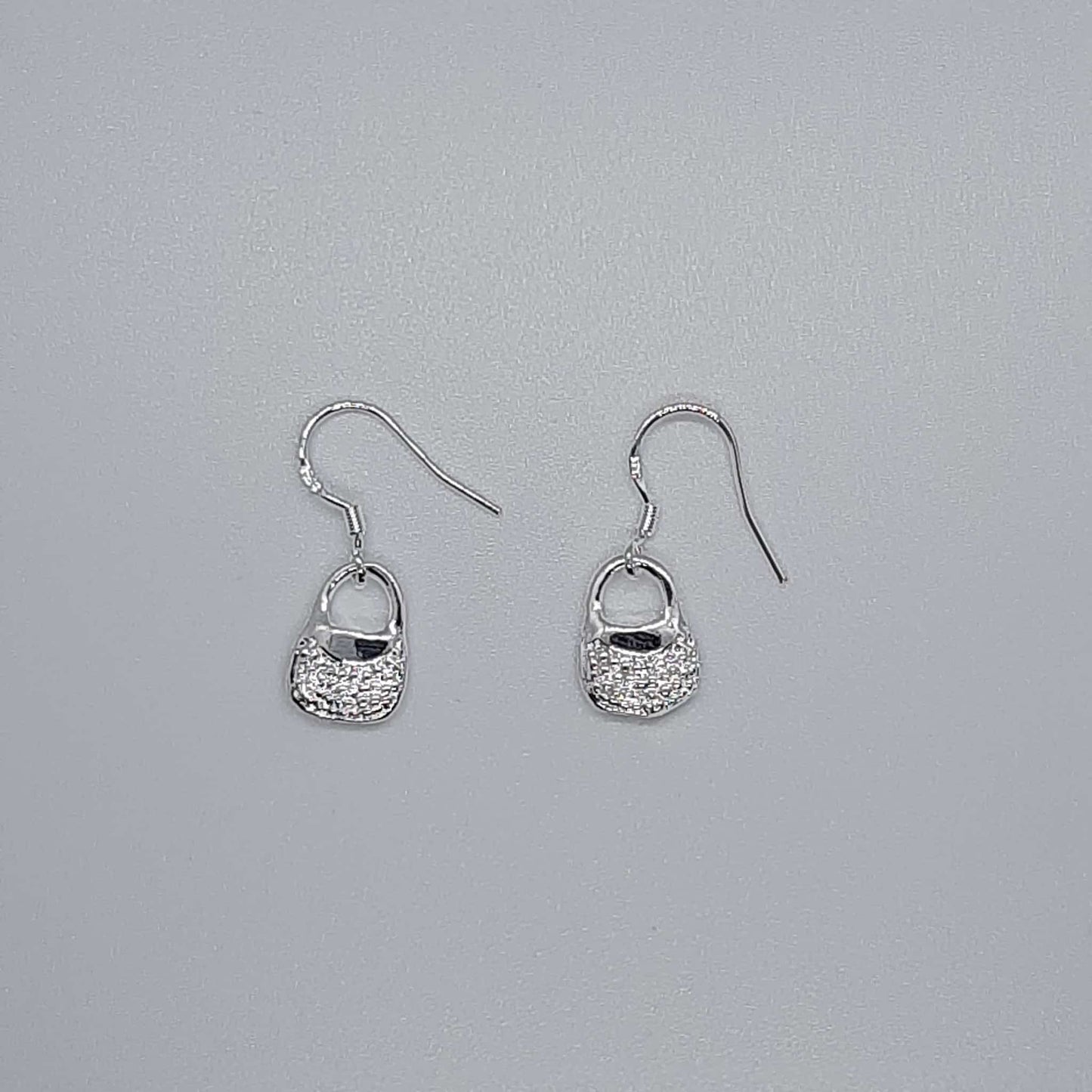 Silver earrings