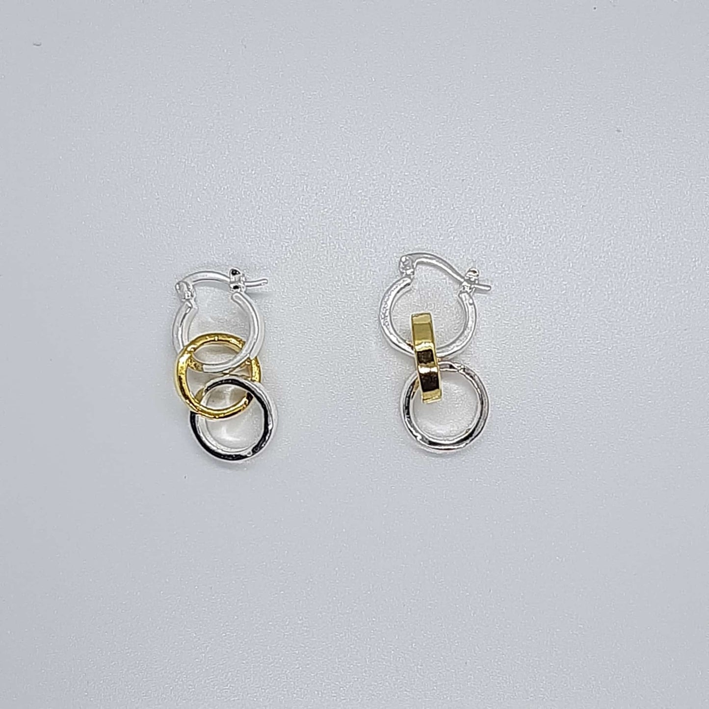 Silver earrings