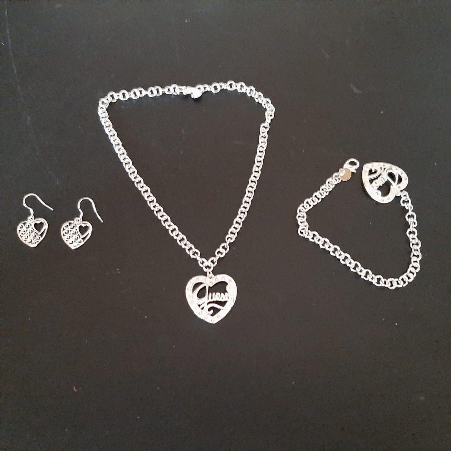 Set parure argento