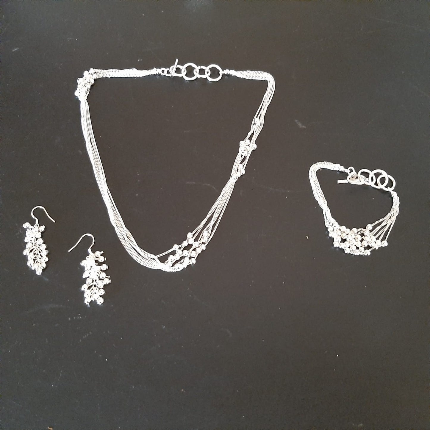 Set parure argento