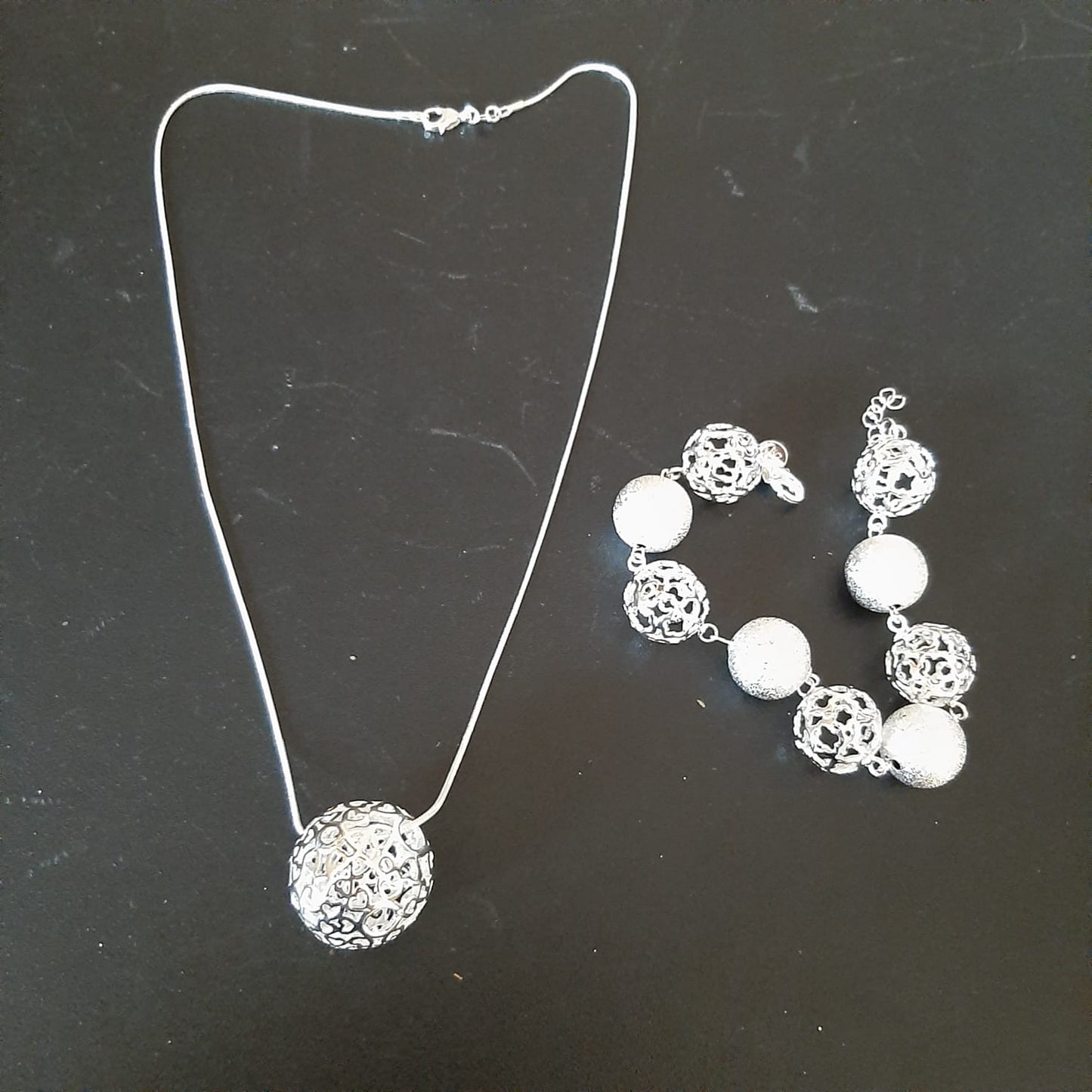 Set parure argento