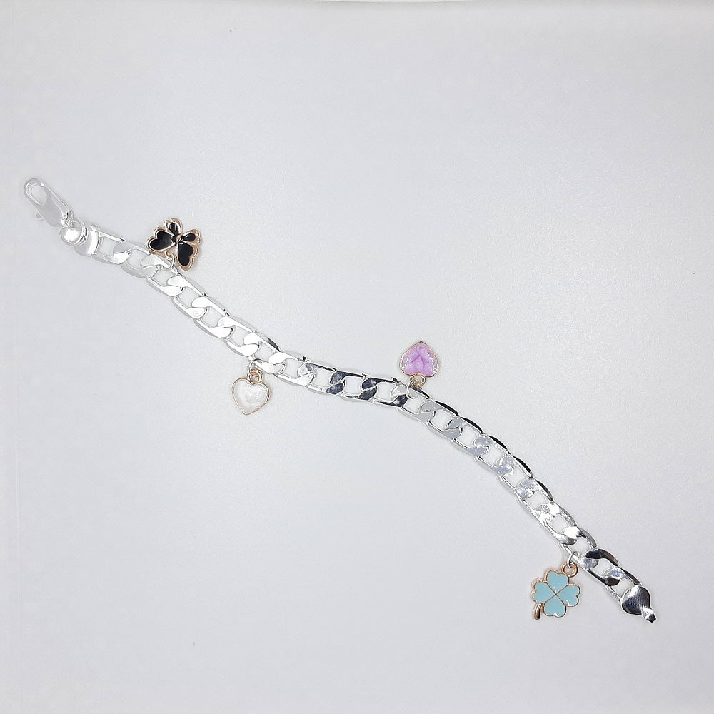 Bracciale catena charms smaltati